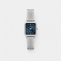 Montre Casio Unisexe LTP-B140D-2AV – Cadran Bleu, Bracelet Acier Argenté