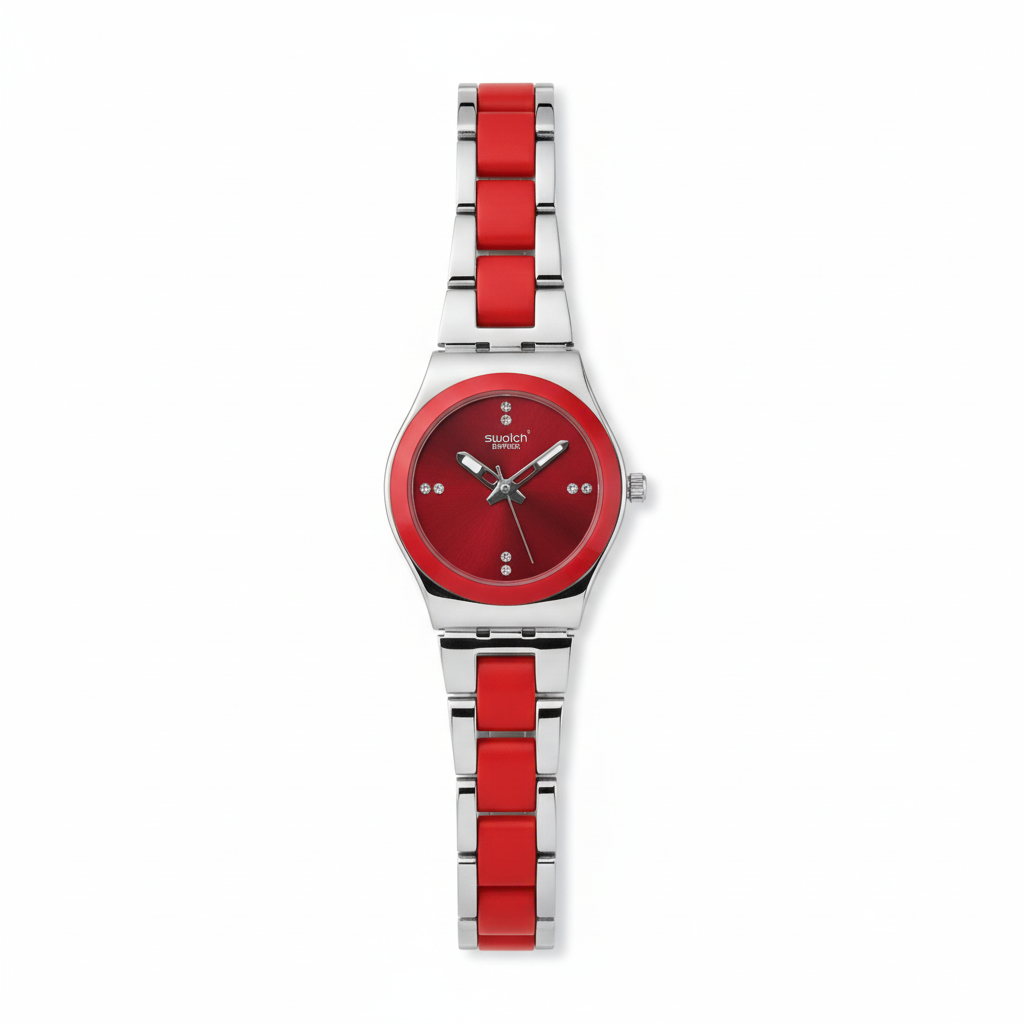 Swatch Red Fusion – L’Énergie du Rouge au Style Audacieux